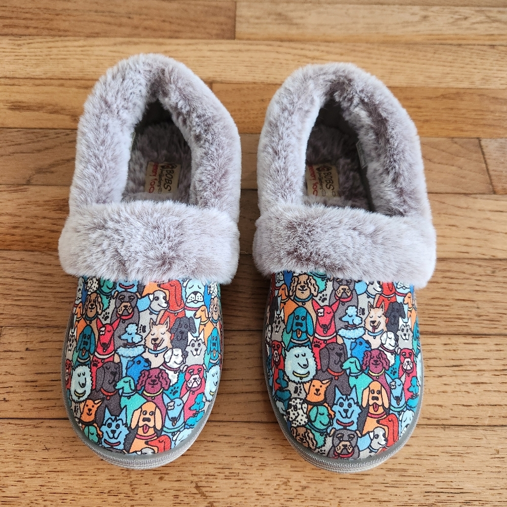 Womens BOBS FOR DOGS SKECHERS Slippers Size 6.5
